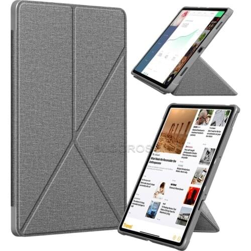 For Lenovo Tab P11 Pro Case 11.5 inch 2020 Released TB-J706F/ TB-J706L Tablet Auto Sleep/ Wake up Multi-folding Stand Shell+ Pen