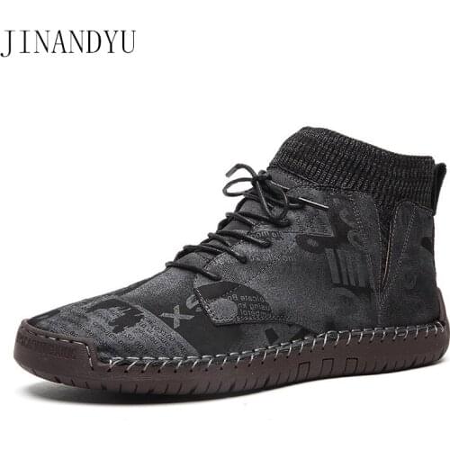 Comfort Footwear Winter Autumn Mens Casual Sneakers Men Size 48 Fashion Sport Sneakers homme Outdoor Casual Shoes for Men Boots
