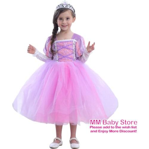 Summer Children Girl Dress Costume Kids Baby Birthday Halloween Party Fancy Dresses for Girls Cosplay Gown