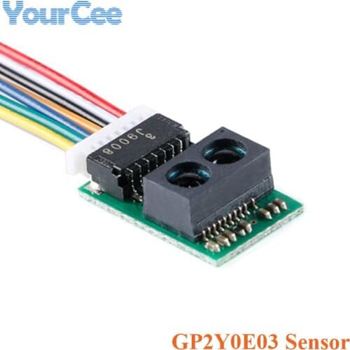 GP2Y0E03 IR Distance Sensor Module 4-50CM Infrared Ranging Sensor Module High Precision I2C IIC Output for Arduino