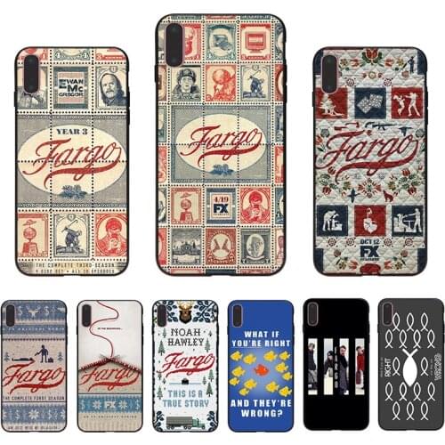Movie Fargo Soft phone case for iphone 11 pro X XR XS max 7 8 plus 6S 6 se 5s 5 10 cover luxury fashion TPU shell Coque Funda