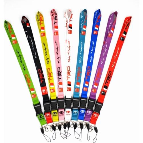 New car logo lanyard, mobile phone lanyard, keychain sling, certificate neckband, multifunctional lanyard