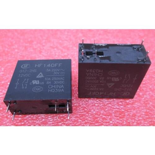 NEW relay HF140FF 012-2Hs HF140FF-012-2Hs JZX-140FF 012-2HS 12VDC DC12V DIP6 20pcs/lot
