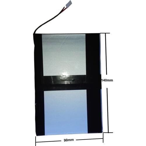 Tablet pc 3.7V,6000mAH (polymer lithium ion battery) Li-ion battery for tablet pc 9.7 inch 10.1 inch [3590140]