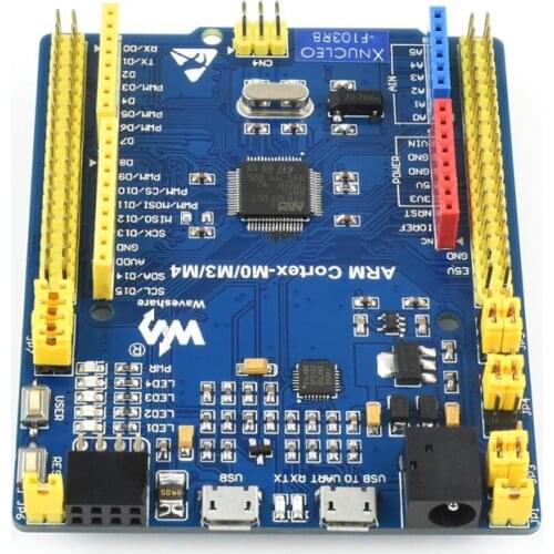 Waveshare STM32 NUCLEO Development Board XNUCLEO-F103RB STM32F103RBT6 MCU Starter Kit Compatible with Original NUCLEO-F103RB