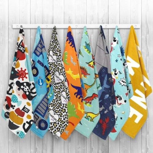 1pc 70x145cm Eco Printed Beach Towel Swimming Wrap Cotton Towel For Bath Weekend Vacation Party Comfortable Healthy 23 Designs