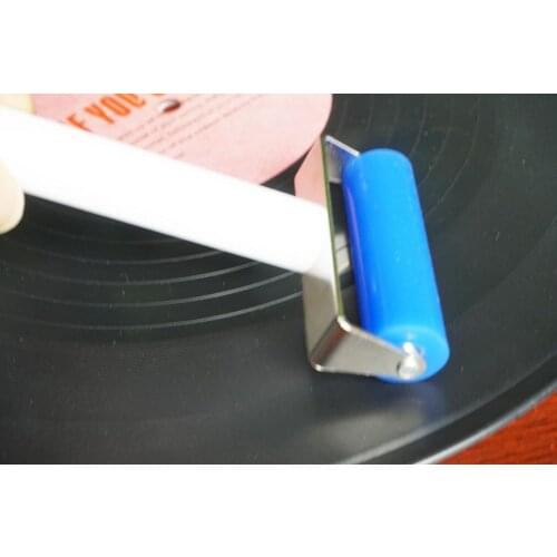 PROFESSIONAL VINYL RECORD CLEANER CD DVD CLEANING ROLLER REPLACE FLUID SPRAY