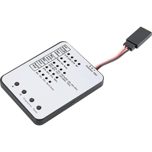 SURPASS HOBBY Racerstar LED Program Card Programmer For 25/35/45/60A ESC Motor Set