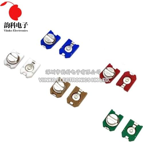 10pcs trimmer Adjustable capacitor 3PF 6PF 10PF 20PF 30PF SMD TZC3Z030A110 TZC3Z060A110 TZC3R100A110 TZC3P200A110 TZC3P300A110