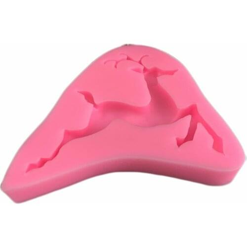 Christmas tree elk antler silicone mold chocolate sugar cake baking decorative mold drop mold