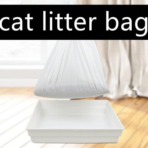 Cat Litter Bag Lazy Shovel Pet Garbage Bag Pick Up Poop Bag Cat Poop Bag Pet Cleaning Supplies Filter Cat Litter