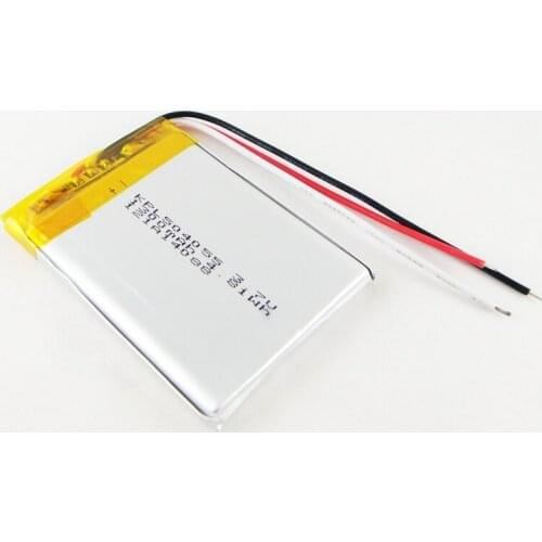 Three brown line navigator 7 inch E A75 battery Luhang Yuanfeng cre GPS battery plate Rechargeable Li-ion Cell