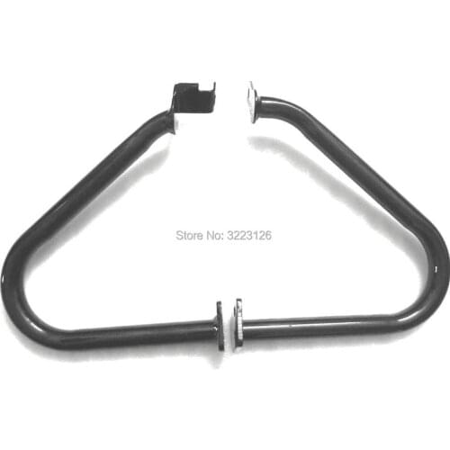 High Quality Motorcycle Bumper Engine Guard Crash Bar Protection For Triumph Bonneville T100 / SE T100 01-15 Black / Chrome