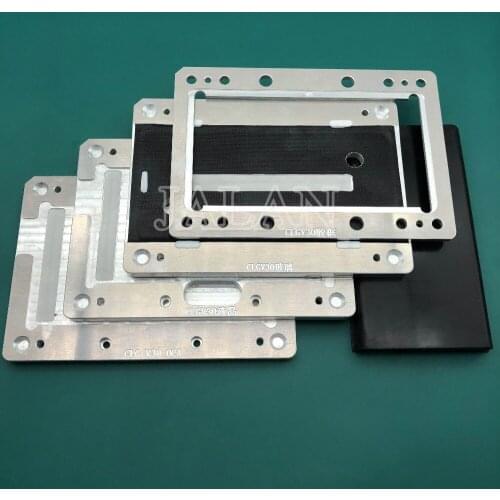 YMJ new edge laminating mold For LG V30 digitizer LCD display touch screen/oca/glass unbent flex cable positioning laminating
