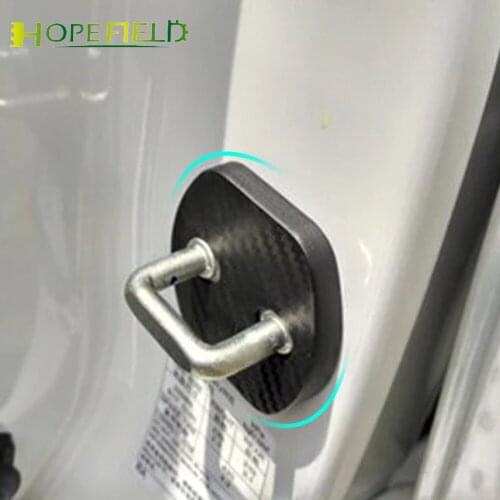 4Pcs Car Styling ABS Door Stopper Protection Cover For Nissan X-trail T32 Qashqai J11 Teana Altima Murano Juke Almera Sentra