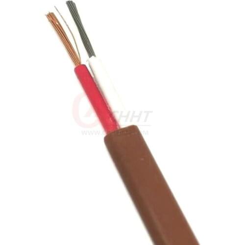 1m/2m/3m/4m/5m/10m 2*20*0.18mm T Type Multi-strand PVC Insulation Thermocouple Wire High Temperature Measuring Line