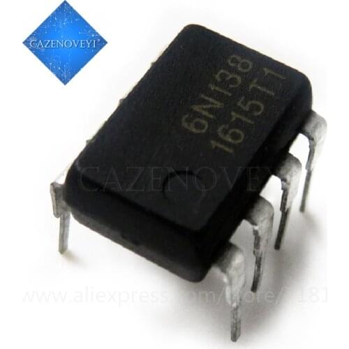 10pcs/lot 6N138 A6N138 HP6N138 DIP-8 SMD-8 In Stock