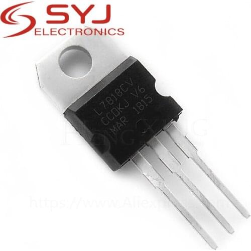 10pcs/lot L7818CV L7818 7818 TO-220 new original In Stock