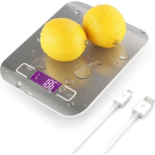 Digital Multi-Function Kitchen Scale Electronic Food Scales Diet Scales Measuring Tool Slim LCD Digital Electronic Weighing Scal