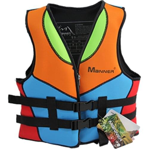 Kids Premium Neoprene Swim Life Vest for Children - Buoyancy Swimming Aid for Boys and Girls