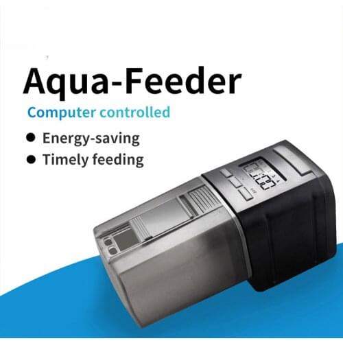 Fish Food Dispenser Fish Tank Feed Tableware Fully Automatic Smart Timing Fish Feeder Mini Feeder Aquarium Feeder