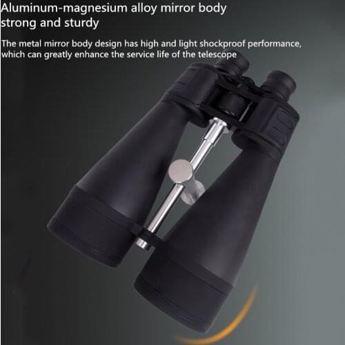 HD high magnification 20x80 high power binoculars 1000 meters camping adjustable bird watching and hunting binoculars new