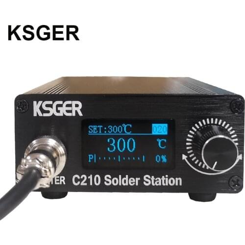 KSGER CNB OLED Soldering station C210 Smart Controller 13 Inch Auto-sleep 1s Rapid Heating For JBC-210 Tips