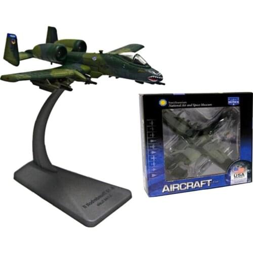 1/144 Scale U.S. American Navy Army A10 Attack Aircraft Fighter Airplane Models Adult Children Toys for Display Boys Gift Show