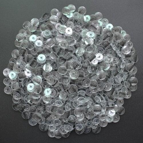 Wholesale High Quality Lightweight Transparent Hard Printed Words - Made In China Plastic Buttons Fit Charms DIY Ornaments