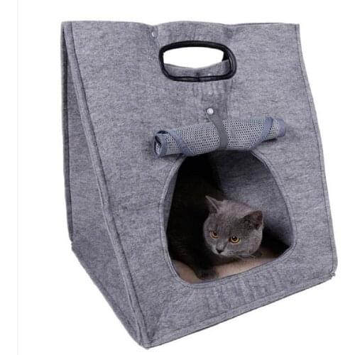 Pet House Cat Bed Dog Kennel Puppy Dog Cat Cave 3 Ways Using Cat Supplier Pet Products D102