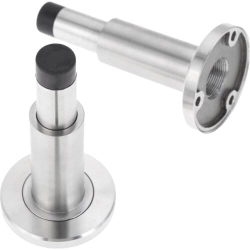 DRELD Adjustable Wall-Mount Door Stops Stainless Steel Casting Door Stopper Door Furniture Hardware Anti-Collision Retractable