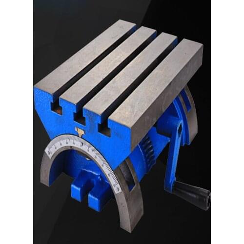 Adjustable Angle Table 12 Inch Milling Machine, Drilling Machine Angle Table, Inclined Table
