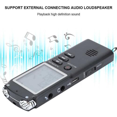 Gravador de voz 8GB/16GB/32GB Recording Pen USB Professional with WAV/MP3 Digital Audio Sound Recorder sound recorder