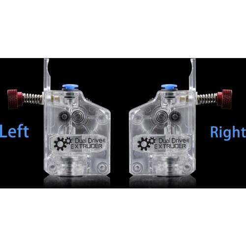High Quality Transparent BMG extruder V2.0 Bolton Extruder Clone Btech dual drive extruder for 3D printer Ender3v2 CR10 TEVO MK