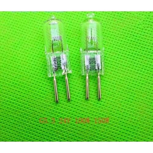 1pcs Machine work lights beads G5.3 24V 100W / 150W halogen bulb