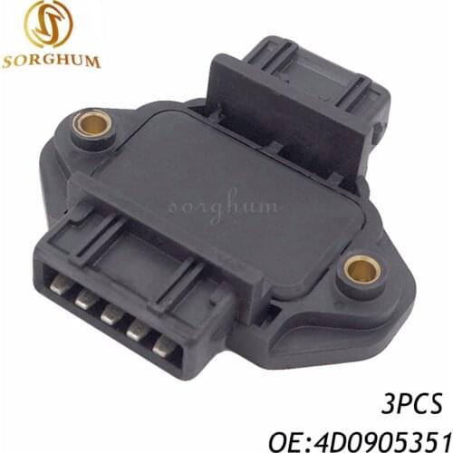 3PCS 4D0905351 6H1022 0227100211 Ignition Control Module For 97-01 VW PASSAT AUDI A4 A8 1.8 1.8T