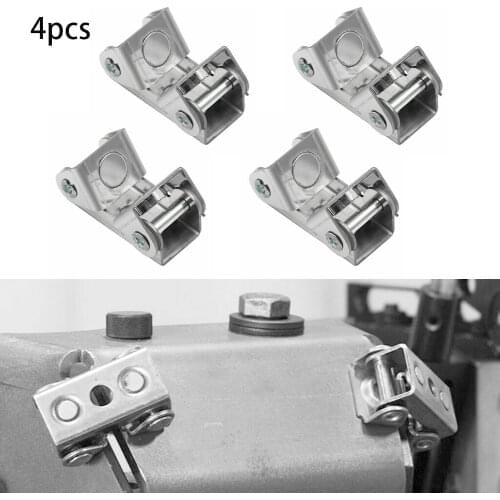 4pcs V Type Welding Jig Adjustable Magnetic Welding Clamps V Pads Fixture Holder Strong Welder Hand Tool