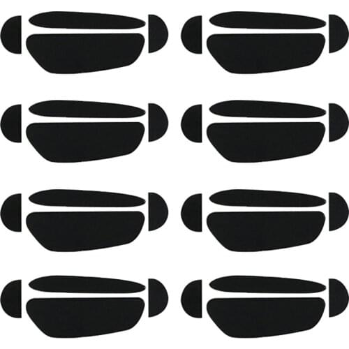 8 sets Mini Wireless Replacement Wear Resistant Mouse Feet Glide Sticker Portable Curve Edge Skates for Logitech MX Master 2S