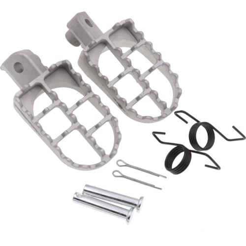 Aluminium Footrest Foot Peg for XR50R CRF50 CRF70 CRF80 CRF100F Dirt Pit Bike Motorcycle Motocross