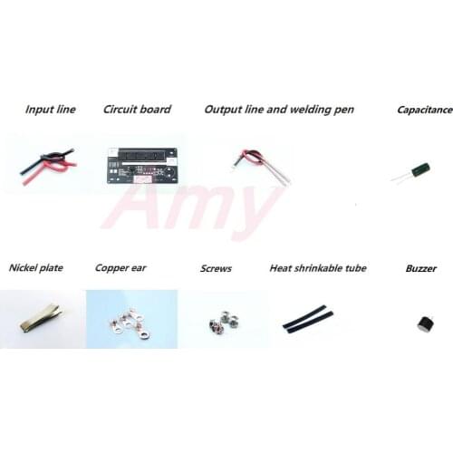 DIY Portable 12V Battery Storage Spot Welding Machine PCB Circuit Board Welding Equipment Spot Welders Pen For 18650/26650