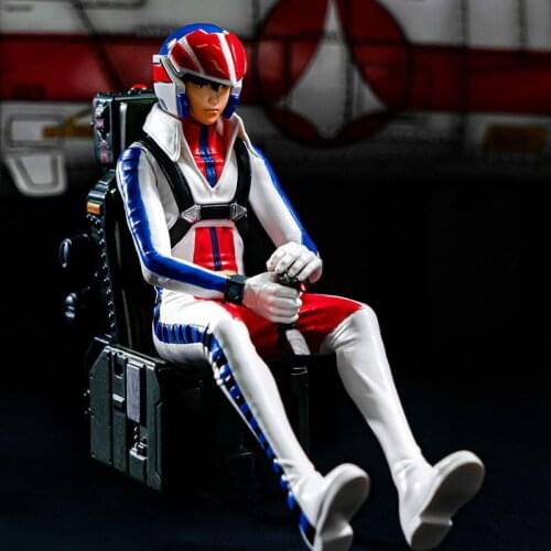 Kids Logic ST15A 1/12 Rick Hunter Figure Statue Model 6'' Male Soldier Action Figure Body Dolls