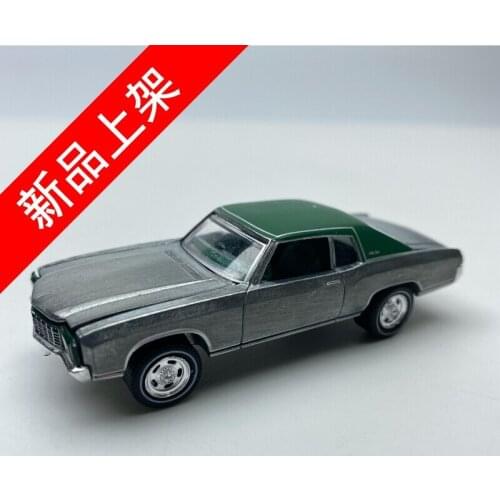 GreenLight 1:64 1970 Chevrolet Monte Carlo Alloy model car Metal toys for childen kids diecast gift