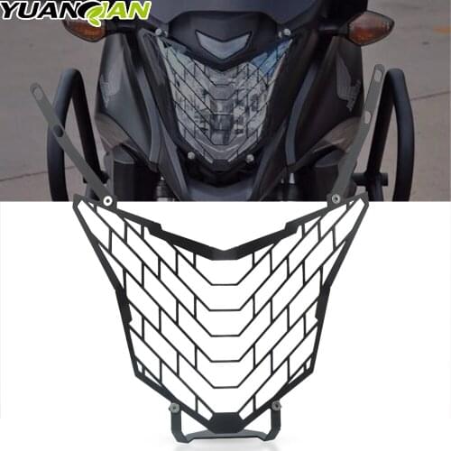 Motorcycle Headlight Head Lamp Light Grille Guard Cover Protector For Honda CB500X CB500 X CB 500X 2016 2017 2018 Accessories
