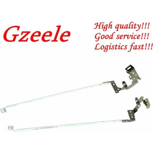GZEELE NEW Notebook LCD Hinge For HP Pavilion G4 G4-1000 G4-1318DX 639445-001 FBR12011010 FBR12008010 Hinges Bracket Kit Left &R