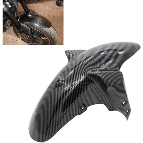 Motorcycle Front Fender For Yamaha MT09 FZ09 MT 09 FZ 09 2014 - 2019 Carbon Fiber Splash Mud Guard Mudguard Guard Cover