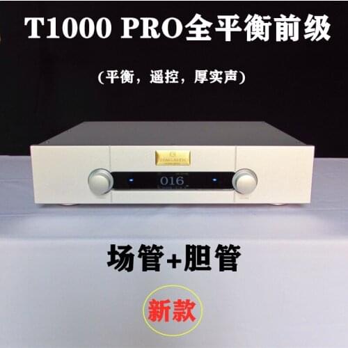 T1000 PRO Fully Balanced Remote Control Preamp Hifi Preamplifier Fever Amplifier Preamp