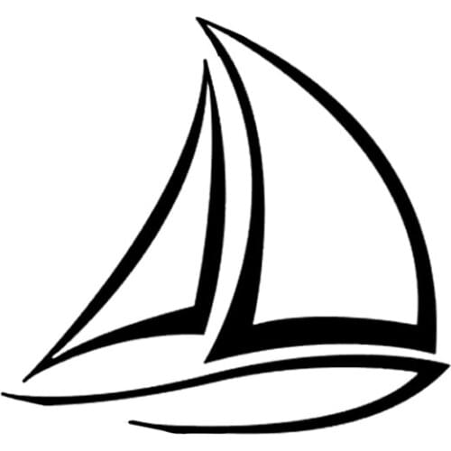 PLAY COOL Interesting Sailor Sailboat Boat Decor Car Sticker Automobiles Motorcycles Exterior Accessories Vinyl Decals