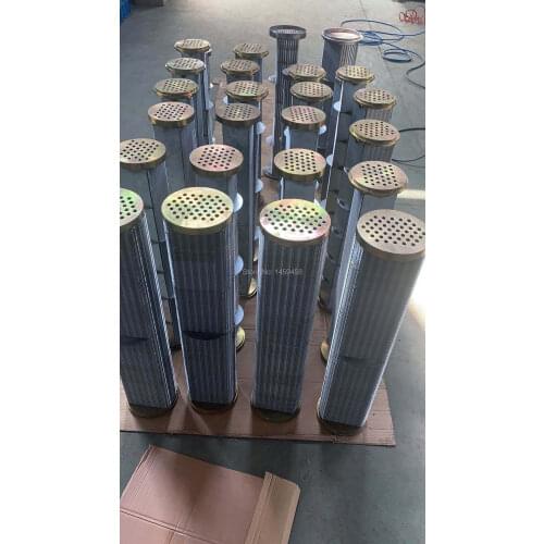 Free shipping OEM 1621490618(1621-4906-18) air oil cooler core for AC air compressor