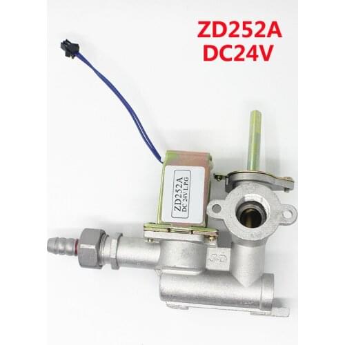1pc solenoid valve for noodle cooker rice steamer engine catering kitchen electromagnetic valve actuator controller switchDC24V