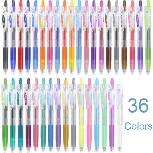 36pcs Japan Pilot Juice colored gel pen Normal/Pearlescent /metallic 36 colors 0.5mm